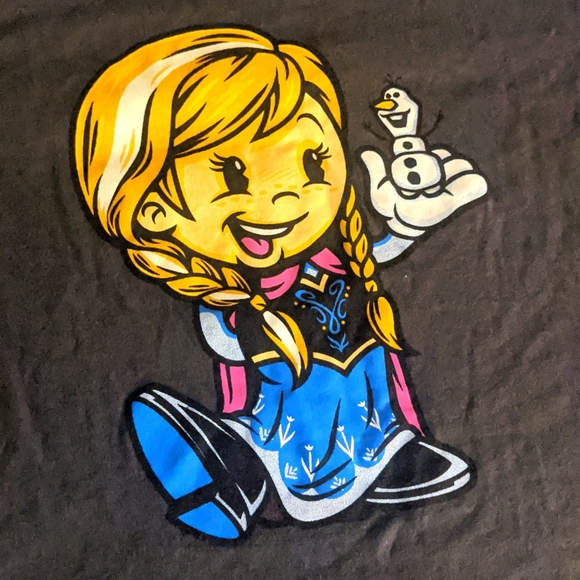 Tee Fury Frozen women's top - Picture 1 of 3